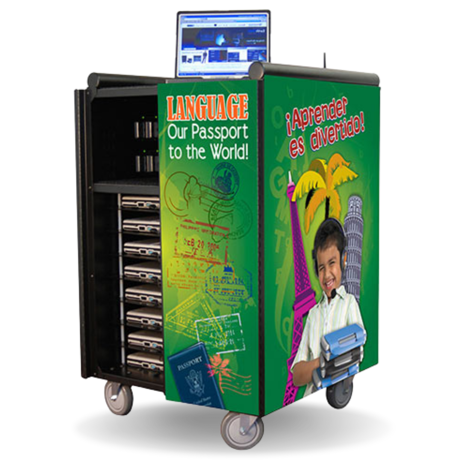 Computer On Wheels C.O.W.s For Kids